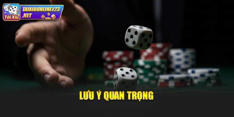 Lưu ý quan trọng
